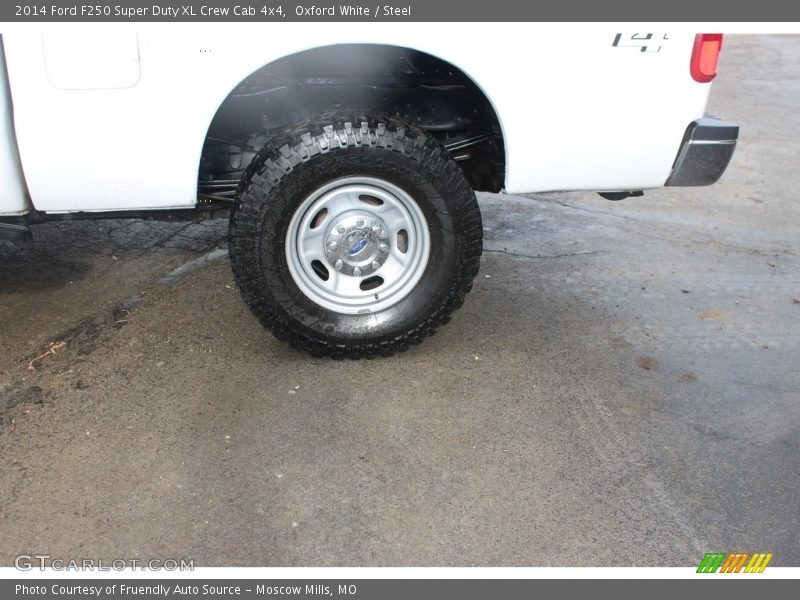Oxford White / Steel 2014 Ford F250 Super Duty XL Crew Cab 4x4