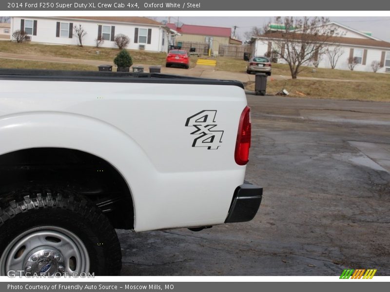Oxford White / Steel 2014 Ford F250 Super Duty XL Crew Cab 4x4