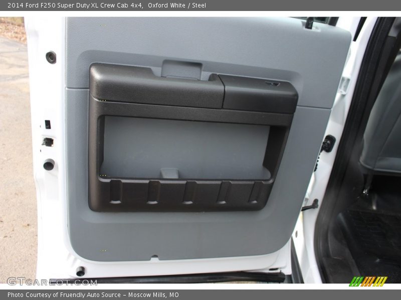 Oxford White / Steel 2014 Ford F250 Super Duty XL Crew Cab 4x4