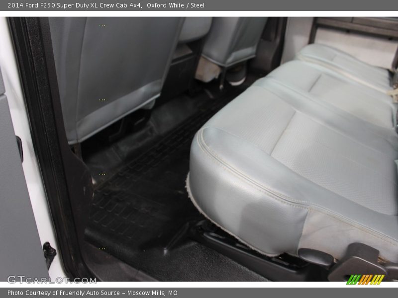 Oxford White / Steel 2014 Ford F250 Super Duty XL Crew Cab 4x4