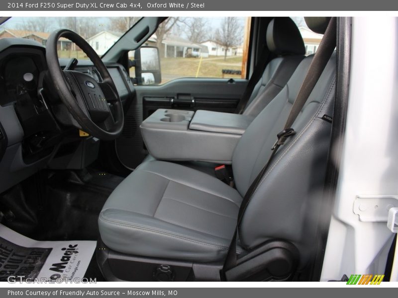 Oxford White / Steel 2014 Ford F250 Super Duty XL Crew Cab 4x4