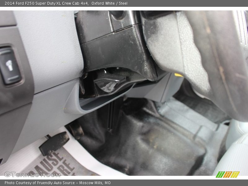 Oxford White / Steel 2014 Ford F250 Super Duty XL Crew Cab 4x4