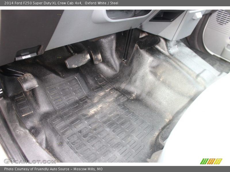 Oxford White / Steel 2014 Ford F250 Super Duty XL Crew Cab 4x4