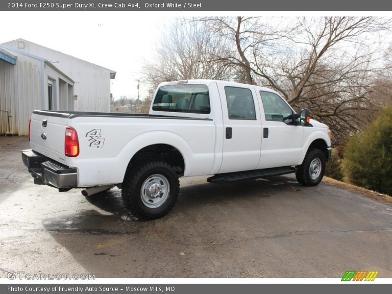 Oxford White / Steel 2014 Ford F250 Super Duty XL Crew Cab 4x4