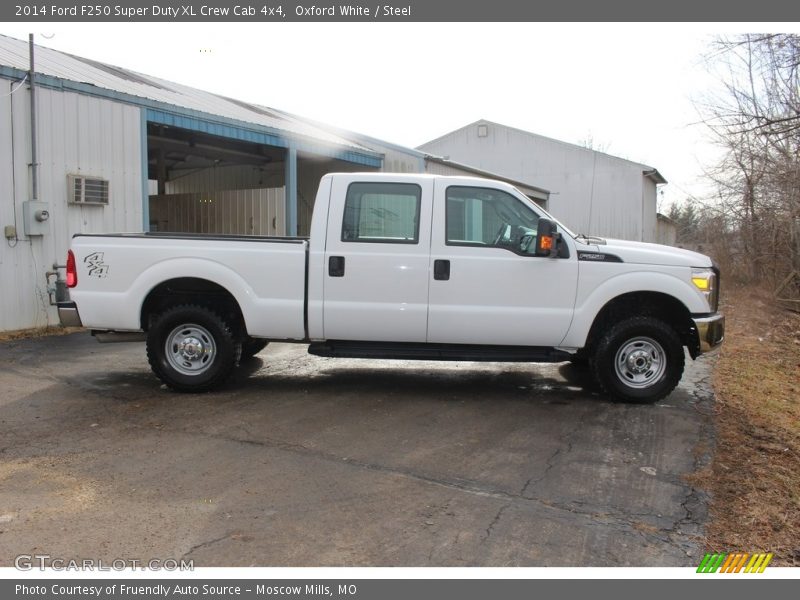 Oxford White / Steel 2014 Ford F250 Super Duty XL Crew Cab 4x4