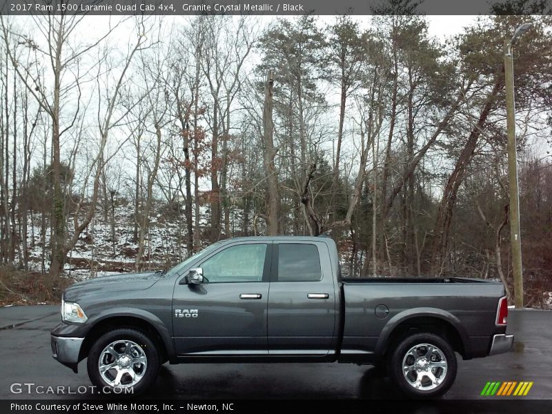  2017 1500 Laramie Quad Cab 4x4 Granite Crystal Metallic