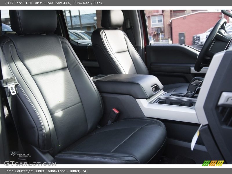 Ruby Red / Black 2017 Ford F150 Lariat SuperCrew 4X4