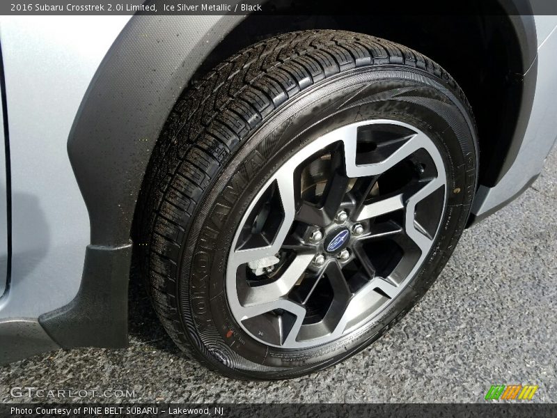Ice Silver Metallic / Black 2016 Subaru Crosstrek 2.0i Limited