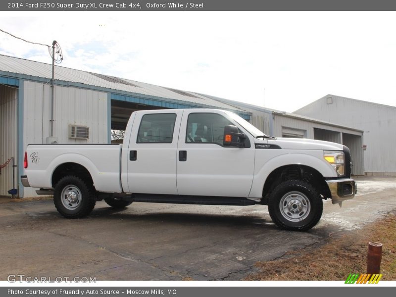 Oxford White / Steel 2014 Ford F250 Super Duty XL Crew Cab 4x4