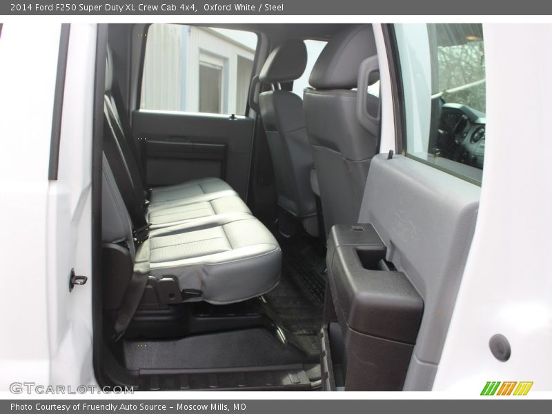 Oxford White / Steel 2014 Ford F250 Super Duty XL Crew Cab 4x4
