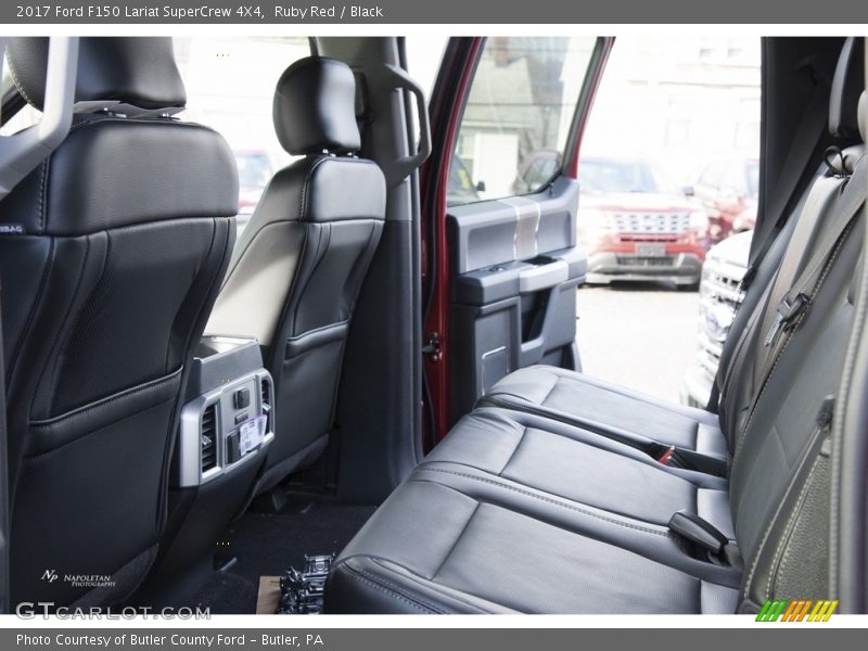 Ruby Red / Black 2017 Ford F150 Lariat SuperCrew 4X4