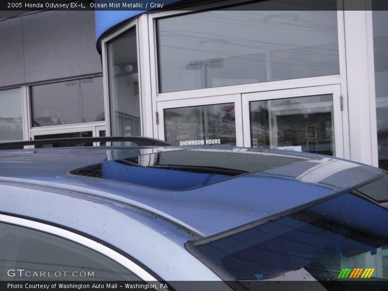 Ocean Mist Metallic / Gray 2005 Honda Odyssey EX-L