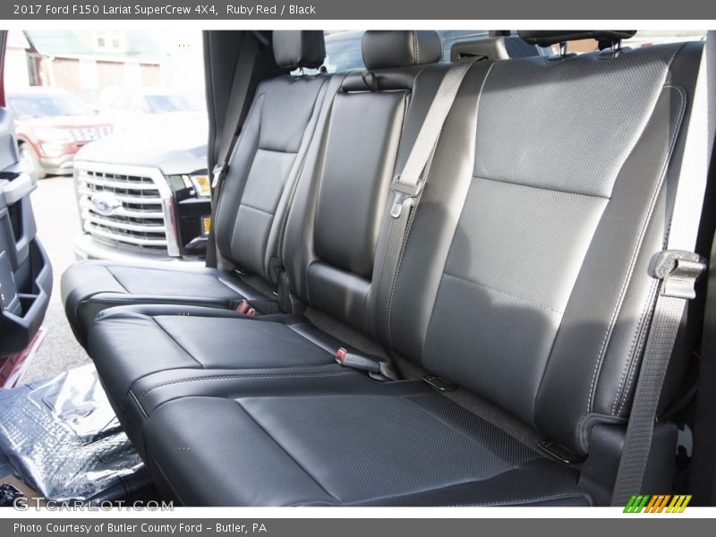 Ruby Red / Black 2017 Ford F150 Lariat SuperCrew 4X4