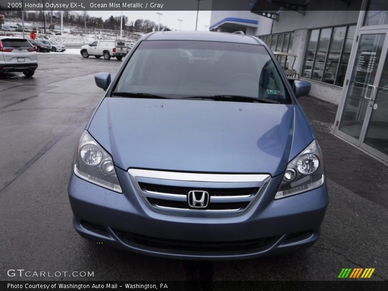 Ocean Mist Metallic / Gray 2005 Honda Odyssey EX-L
