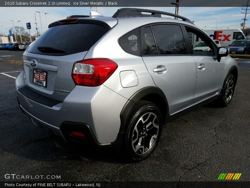 Ice Silver Metallic / Black 2016 Subaru Crosstrek 2.0i Limited