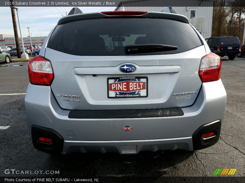 Ice Silver Metallic / Black 2016 Subaru Crosstrek 2.0i Limited