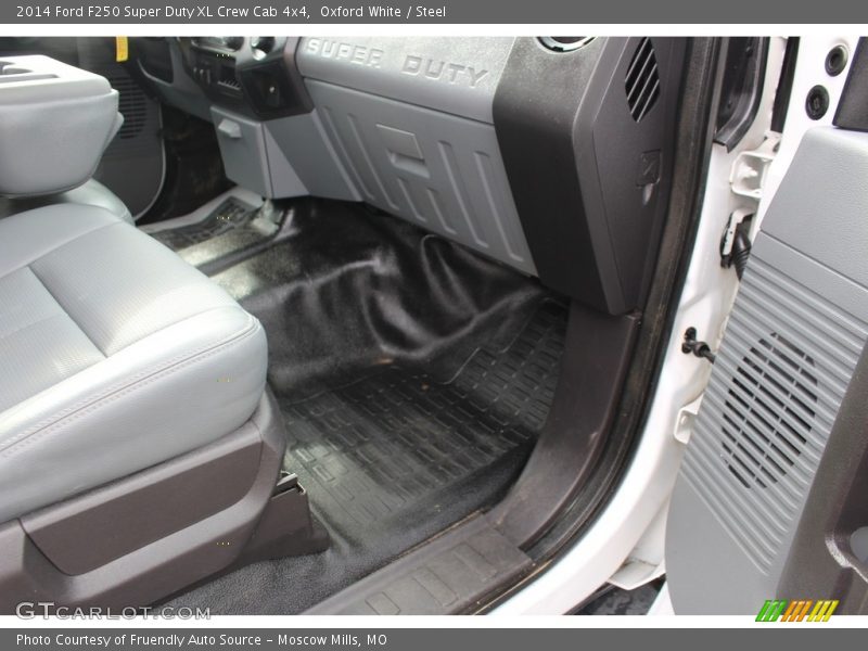 Oxford White / Steel 2014 Ford F250 Super Duty XL Crew Cab 4x4