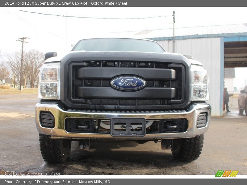 Oxford White / Steel 2014 Ford F250 Super Duty XL Crew Cab 4x4
