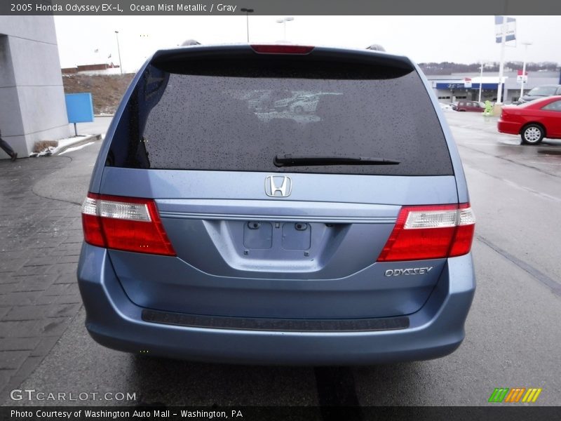 Ocean Mist Metallic / Gray 2005 Honda Odyssey EX-L