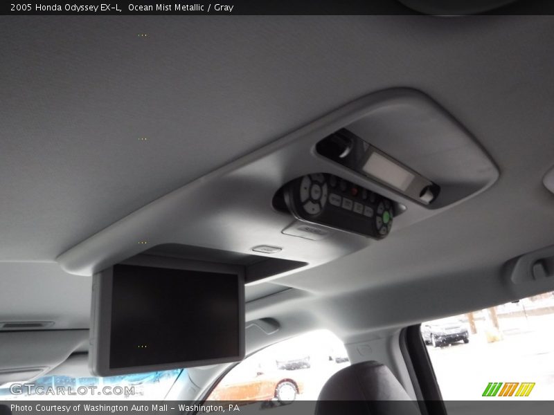 Ocean Mist Metallic / Gray 2005 Honda Odyssey EX-L