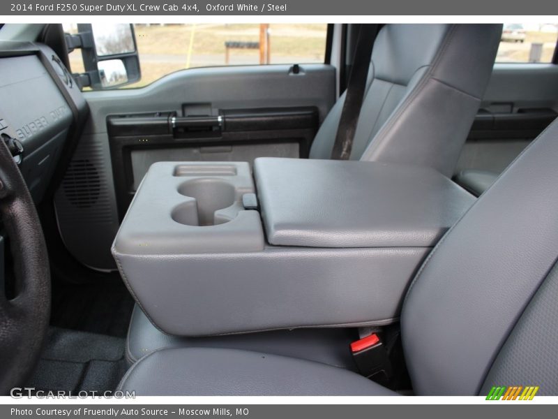 Oxford White / Steel 2014 Ford F250 Super Duty XL Crew Cab 4x4