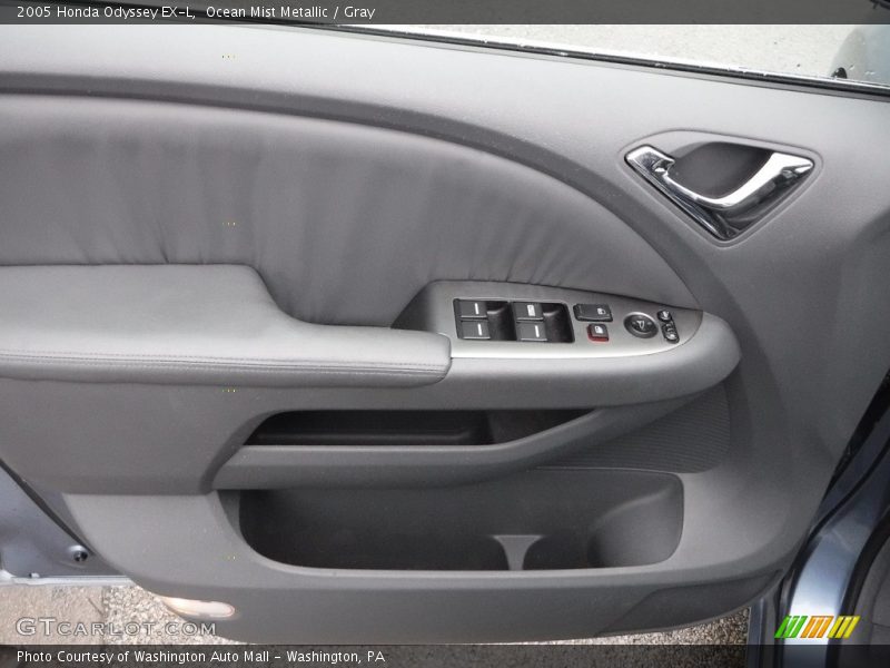 Ocean Mist Metallic / Gray 2005 Honda Odyssey EX-L