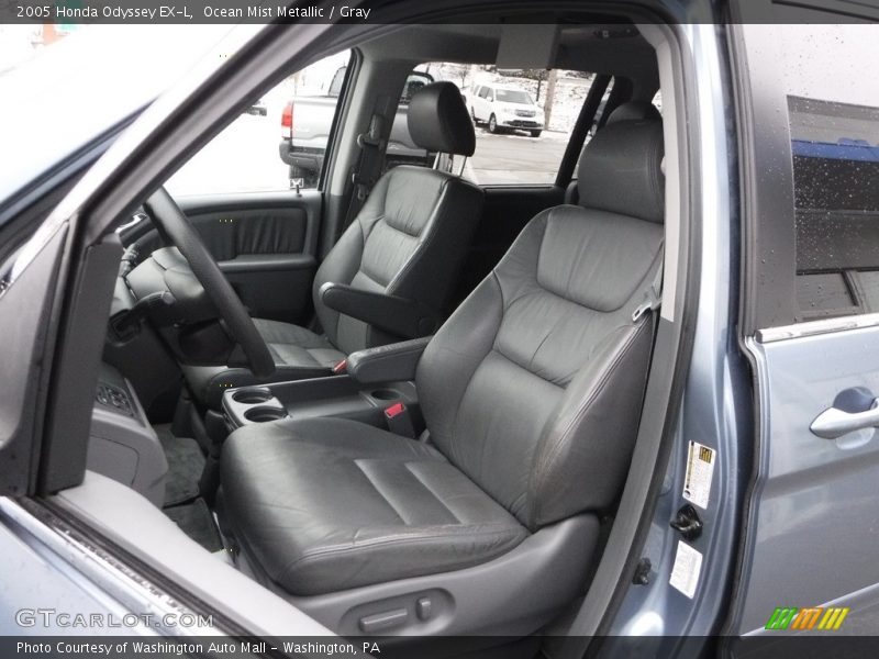 Ocean Mist Metallic / Gray 2005 Honda Odyssey EX-L