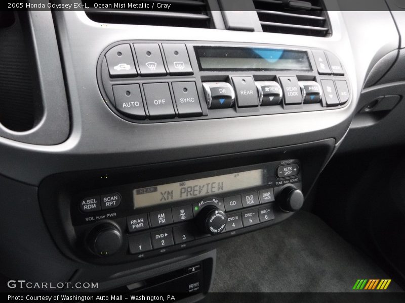 Ocean Mist Metallic / Gray 2005 Honda Odyssey EX-L
