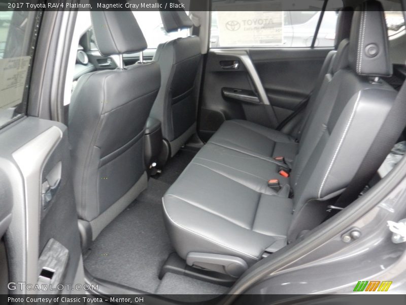 Magnetic Gray Metallic / Black 2017 Toyota RAV4 Platinum
