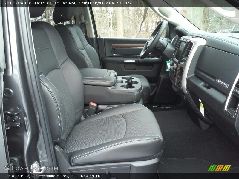 Front Seat of 2017 1500 Laramie Quad Cab 4x4