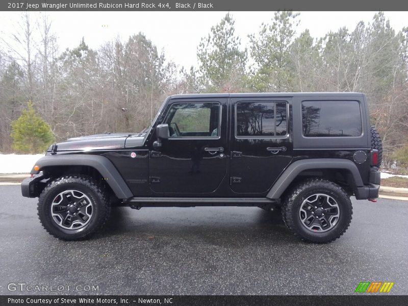  2017 Wrangler Unlimited Rubicon Hard Rock 4x4 Black