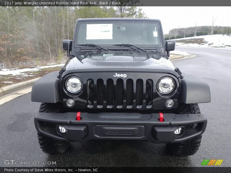 Black / Black 2017 Jeep Wrangler Unlimited Rubicon Hard Rock 4x4