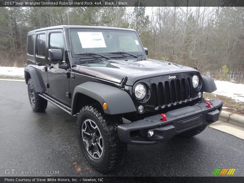  2017 Wrangler Unlimited Rubicon Hard Rock 4x4 Black
