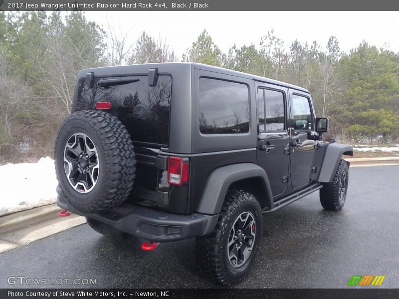 Black / Black 2017 Jeep Wrangler Unlimited Rubicon Hard Rock 4x4