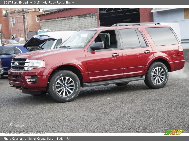 Ruby Red / Ebony 2017 Ford Expedition XLT 4x4