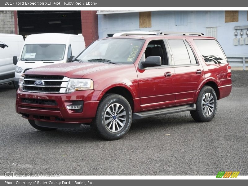 Ruby Red / Ebony 2017 Ford Expedition XLT 4x4