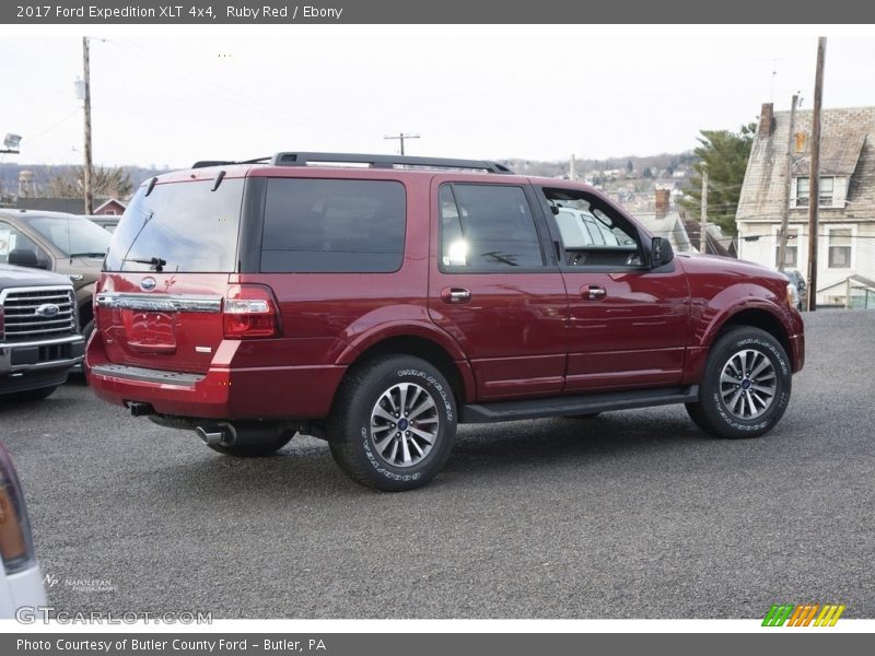 Ruby Red / Ebony 2017 Ford Expedition XLT 4x4