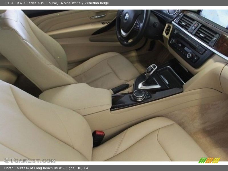 Alpine White / Venetian Beige 2014 BMW 4 Series 435i Coupe