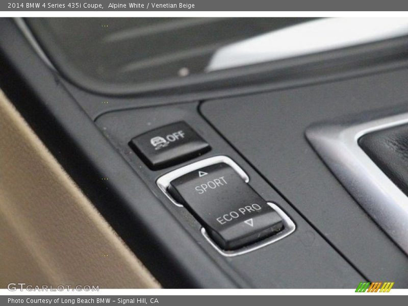 Alpine White / Venetian Beige 2014 BMW 4 Series 435i Coupe