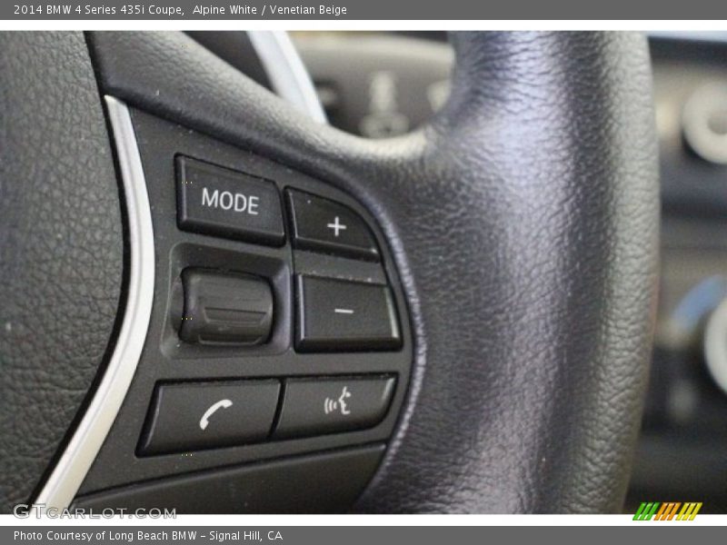 Alpine White / Venetian Beige 2014 BMW 4 Series 435i Coupe