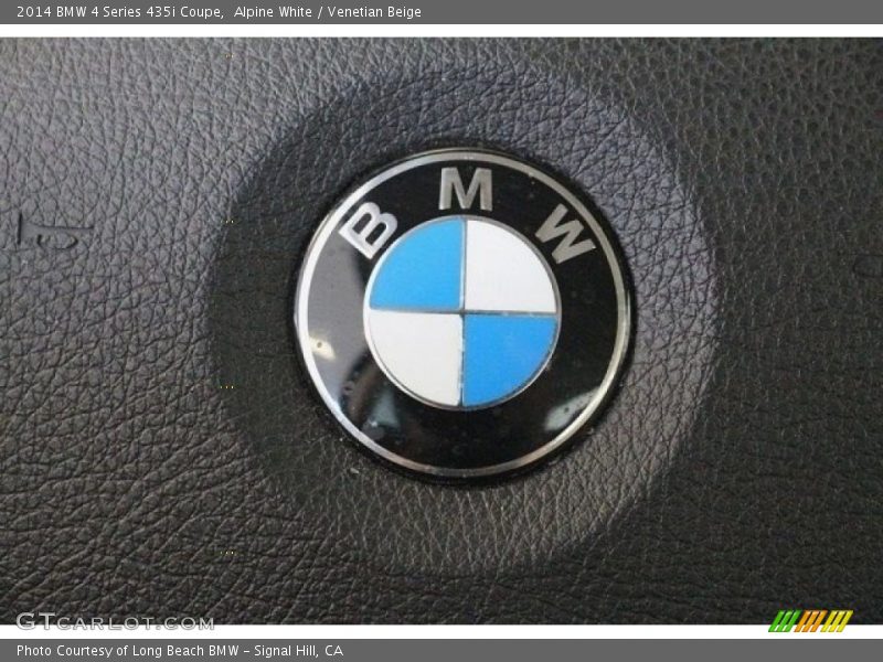 Alpine White / Venetian Beige 2014 BMW 4 Series 435i Coupe