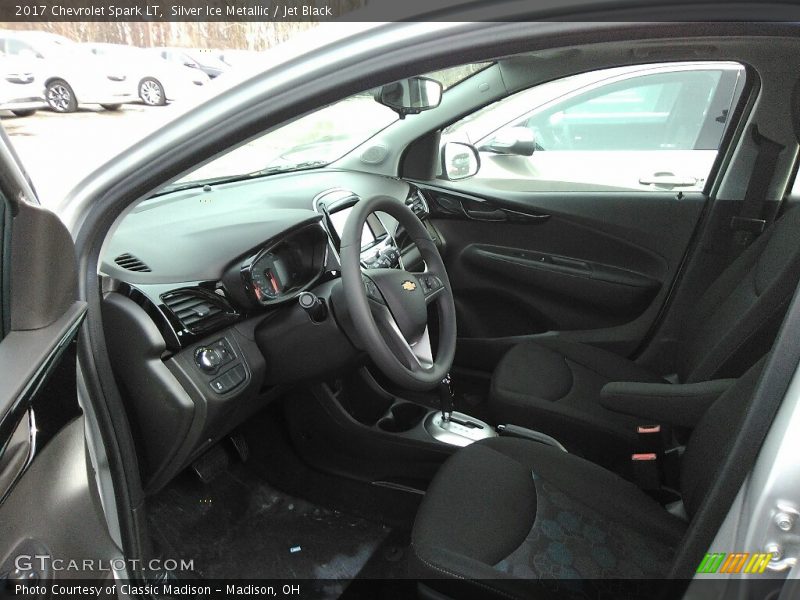 Silver Ice Metallic / Jet Black 2017 Chevrolet Spark LT