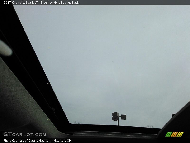 Silver Ice Metallic / Jet Black 2017 Chevrolet Spark LT