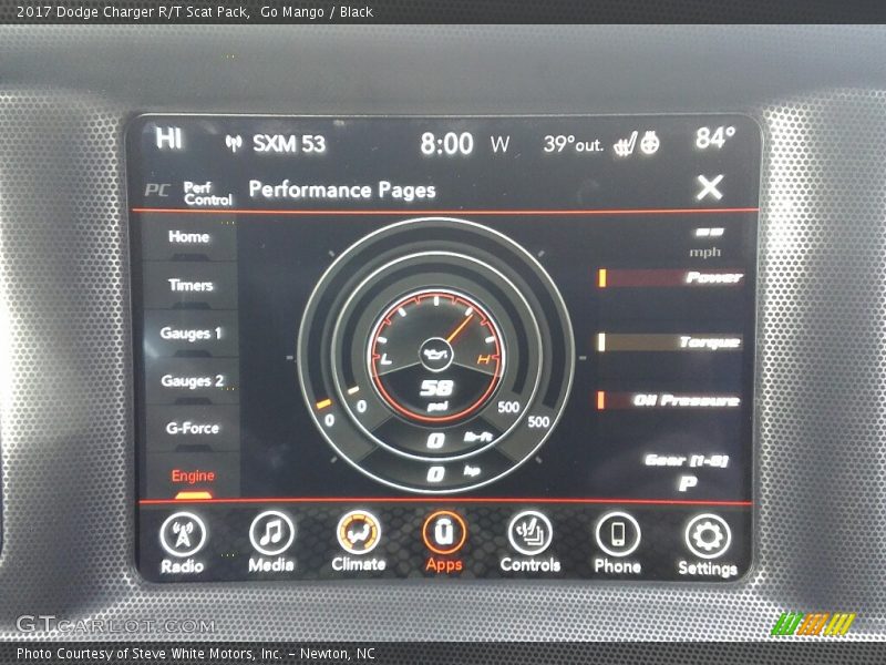 Go Mango / Black 2017 Dodge Charger R/T Scat Pack