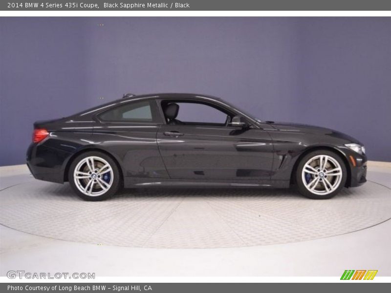Black Sapphire Metallic / Black 2014 BMW 4 Series 435i Coupe