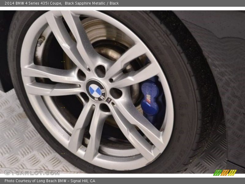 Black Sapphire Metallic / Black 2014 BMW 4 Series 435i Coupe