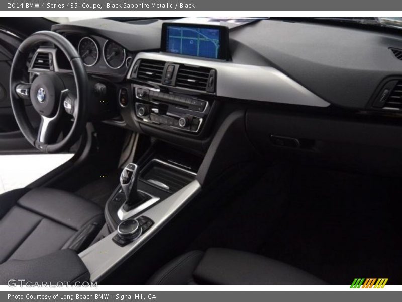 Black Sapphire Metallic / Black 2014 BMW 4 Series 435i Coupe