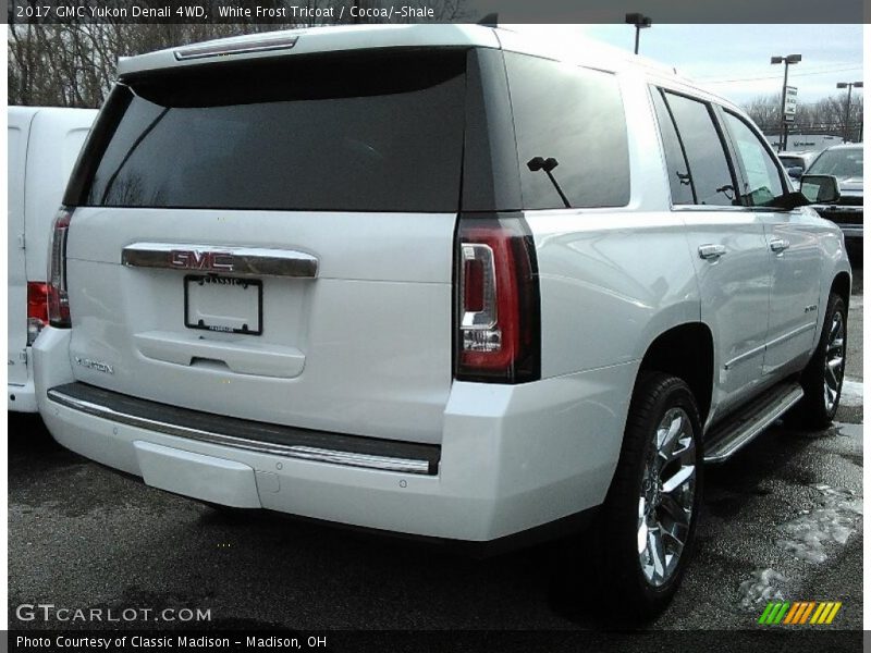 White Frost Tricoat / Cocoa/­Shale 2017 GMC Yukon Denali 4WD