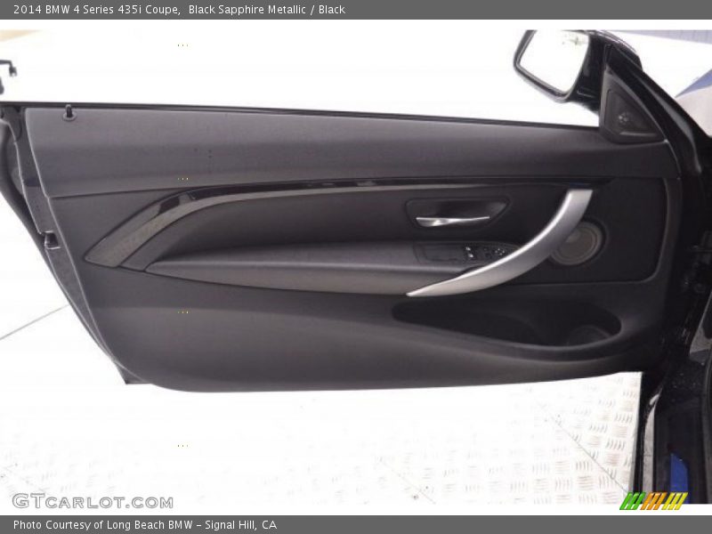 Black Sapphire Metallic / Black 2014 BMW 4 Series 435i Coupe