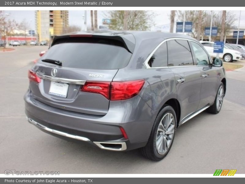 Modern Steel Metallic / Ebony 2017 Acura MDX Technology